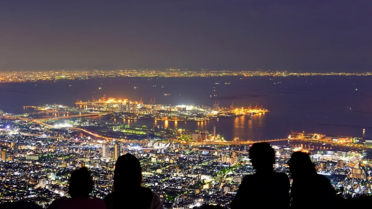 掬星台夜景