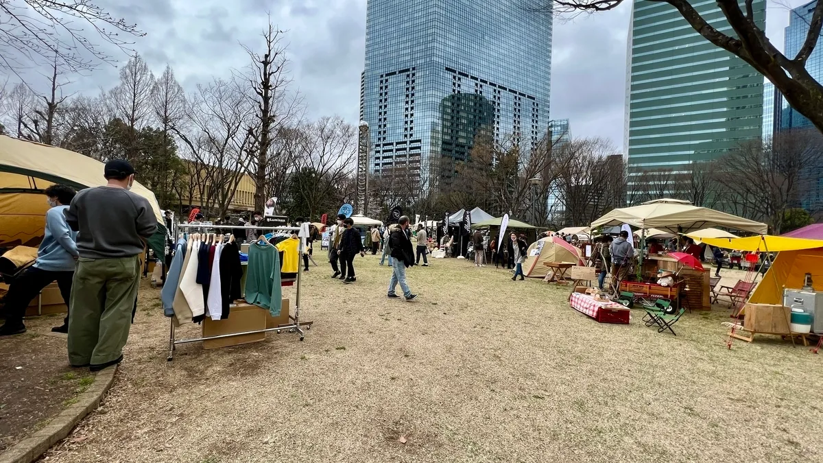 参展摊位广场