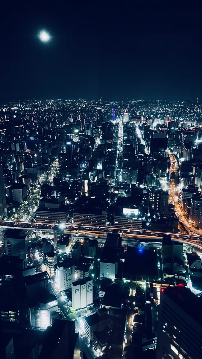 名古屋市区的夜景