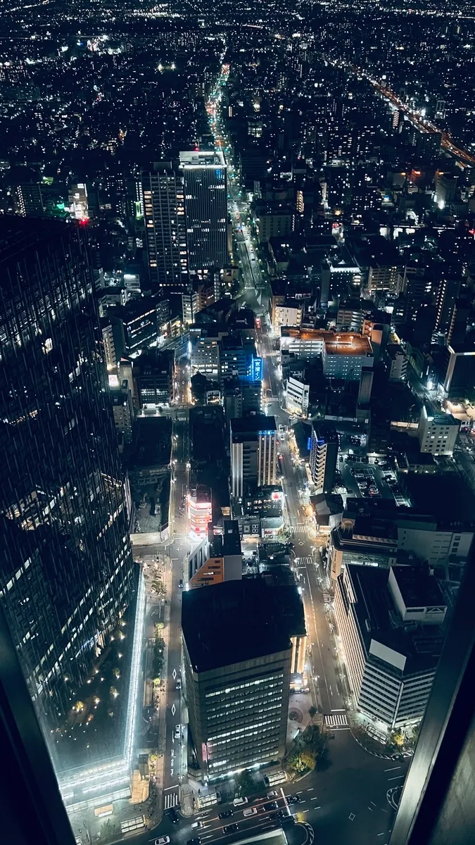 名古屋市区的夜景