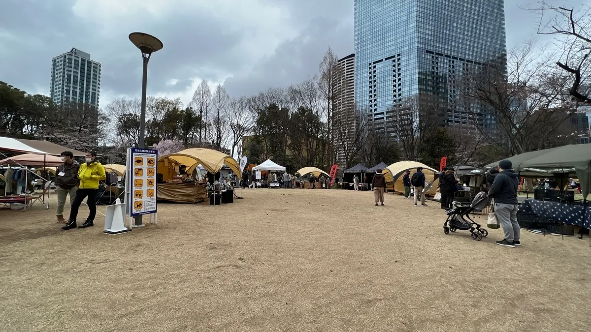 参展摊位广场