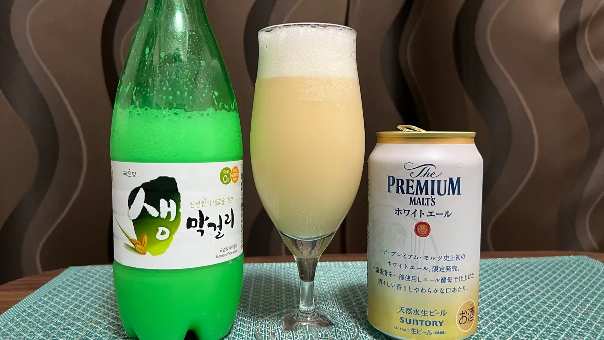 米酒+Premium Malts 白色艾尔