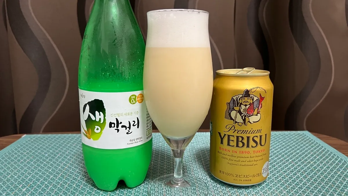 米酒+札幌惠比寿啤酒