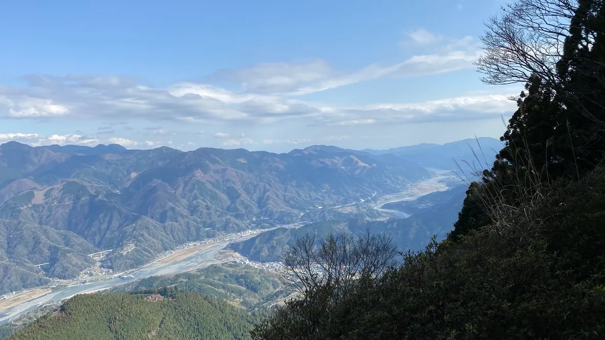 从展望台看到的景色