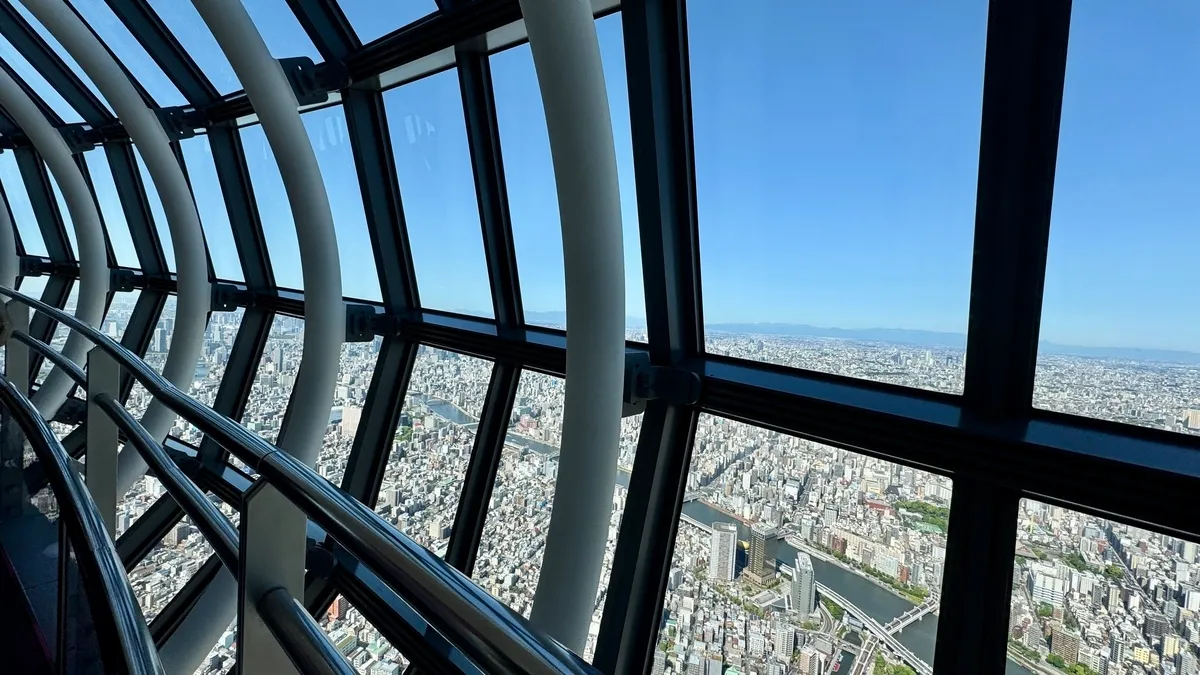 从天望回廊的眺望