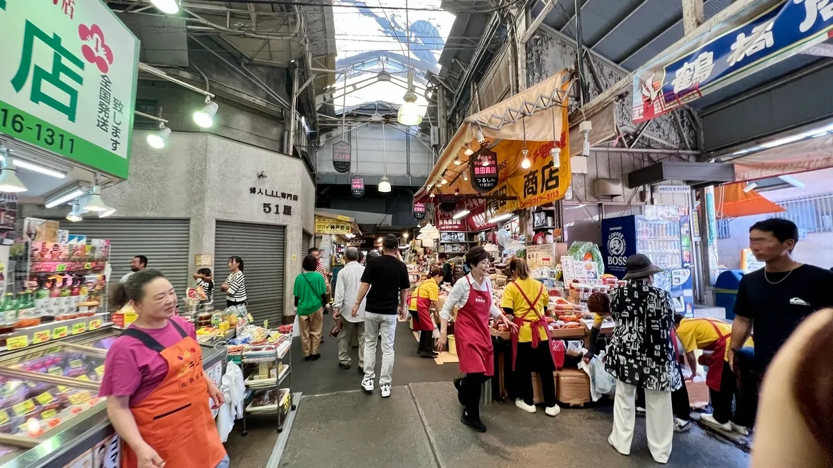 鹤桥商店街街景