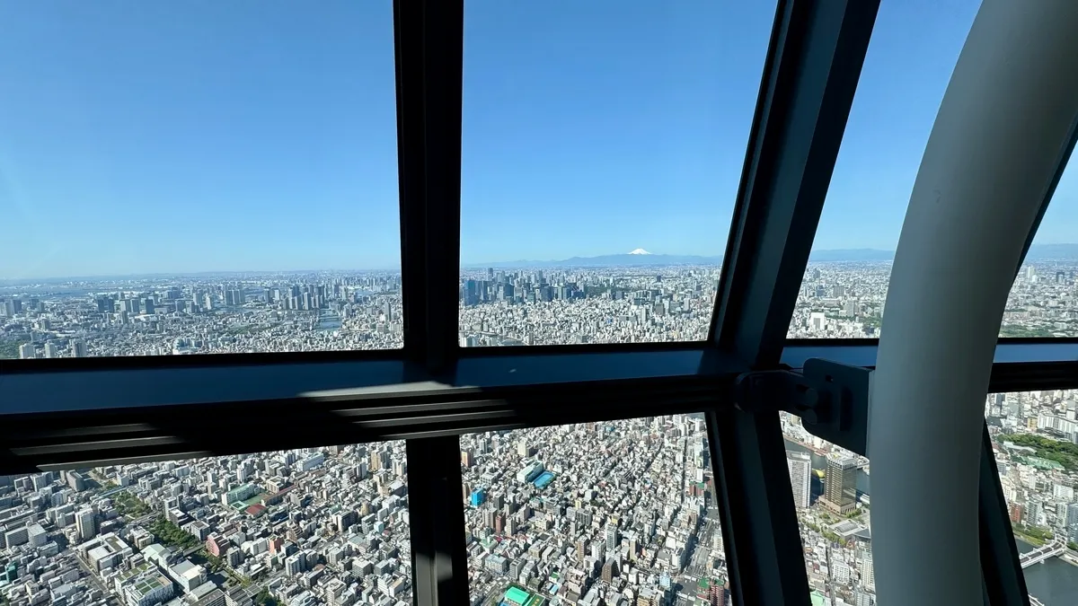 从天望回廊的眺望