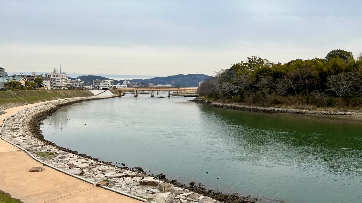 旭川河滨