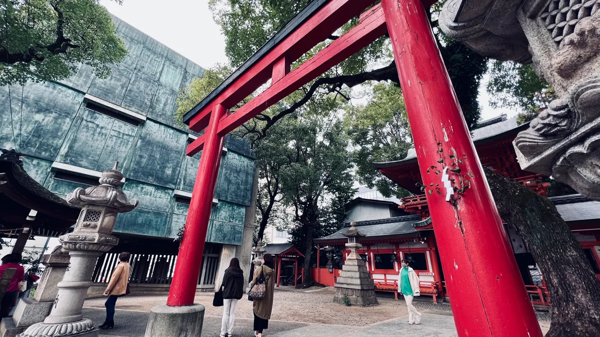 春日神社的鸟居