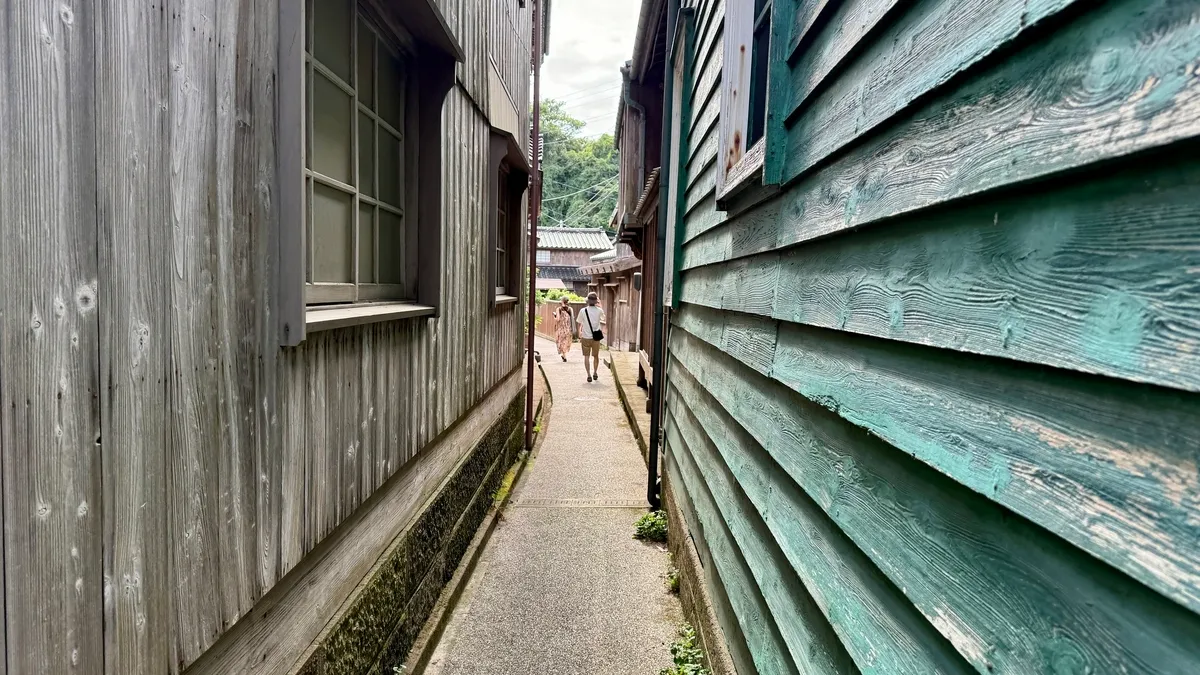 宿根木的町并