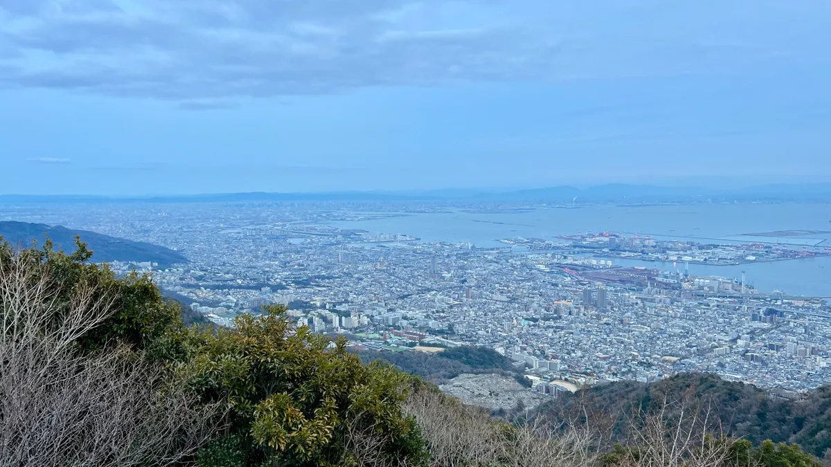 从观景台的眺望