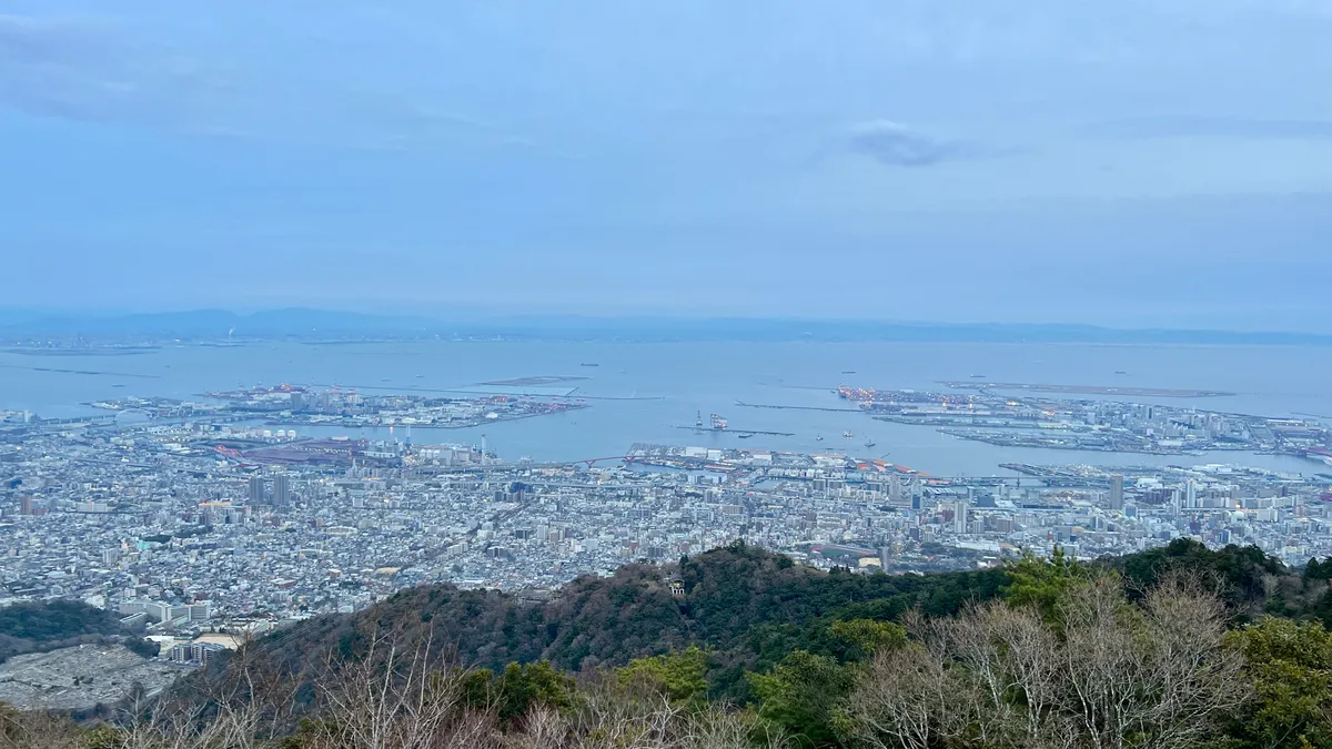 从观景台的眺望