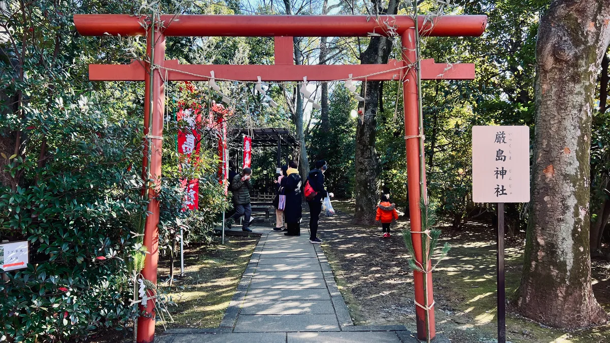 严岛神社 鸟居