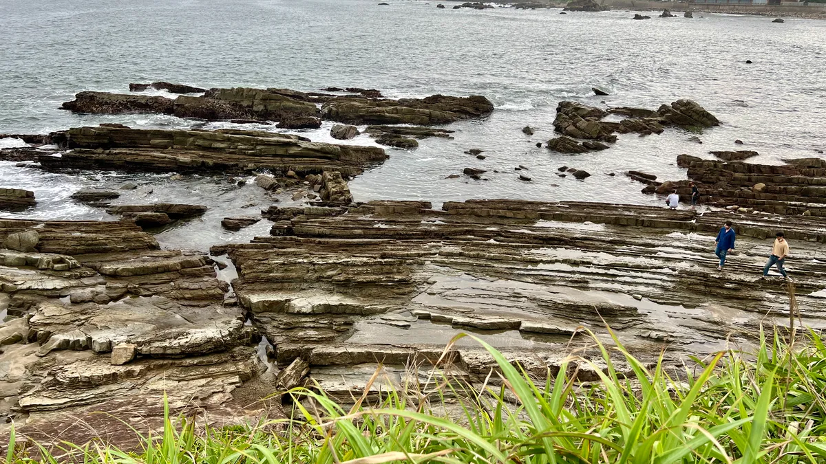 砂岩泥岩互层