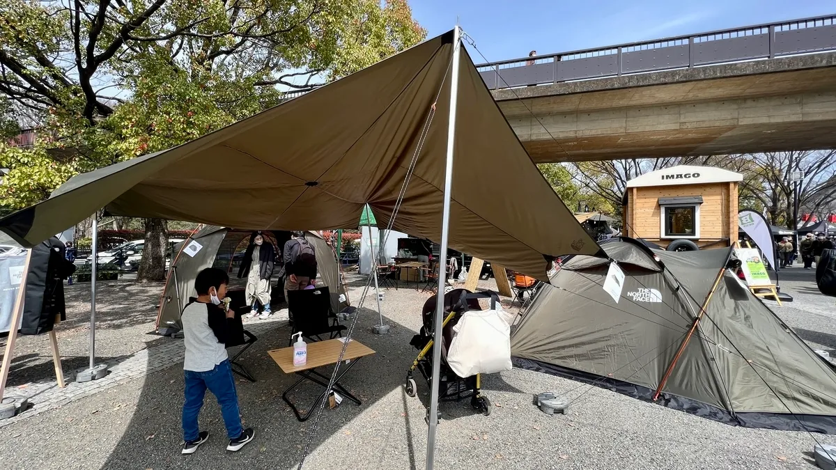 THE NORTH FACE展位