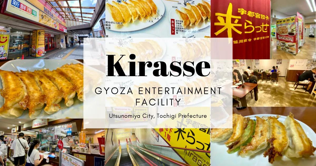 Kirasse：比较一下宇都宫饺子的味道。饺子娱乐设施